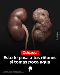 👉👉 Tus riñones son los filtros de tu cuerpo. Son los que limpian tu  sangre, eliminan toxinas y mantienen tu equilibrio interno. Pero cuando no  tomas suficiente agua, los haces trabajar el