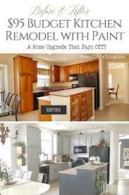New Paint In The Kitchen In 2020 Budget Kitchen Remodel Diy Kitchen Renovation Kitchen Remodeling Projects