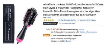 aiskki haartrockner volumizer haartrockner drogerie locken machen