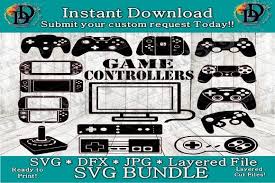 Download Dynamicdimensions Designer At Creative Fabrica Svg Game Controllers Video Game Controller PSD Mockup Templates