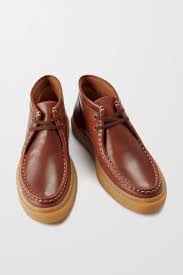 Fred Perry Dawson Mid Oil Pull Up Leather Boot