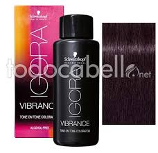 Schwarzkopf Demi Permanent Dye Igora Vibrance 3 19 Black Violet Ash 60ml