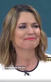 Today host Savannah Guthrie breaks down in tears