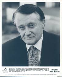 Photo vintage 8x10 1995 acteur Robert Vaughn célébrité Edward Bolt Emmy  Award gagnant