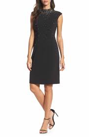 Main Image Eliza J Embellished Sheath Dress Stunning