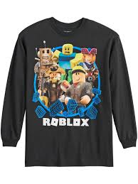 Other assets to build an immersive game or experience. Roblox Boys Black Roblox Geometric Character Long Sleeve T Shirt Tee Walmart Com Walmart Com