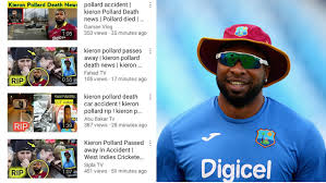 T2 online brings you an extensive choice of kieron pollard stories. Kieron Pollard S Fake Death News In A Car Accident Goes Viral On Youtube