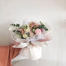 How to make a diy mini tissue paper flowers bouquet for your home decor. 20pcs Dot Tissue Paper Flowers Wrapping Paper Bouquet Packaging Gift Packing Papers Handmade Diy Bouquet Floral Material Craft Paper Aliexpress
