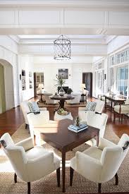 Choosing your dining table style. How To Furnish Narrow And Long Open Plan Living Dining Rooms