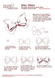 Learn Manga Basics Ribbons By Naschi On Deviantart Manga Drawing Drawing Tutorial Manga Tutorial