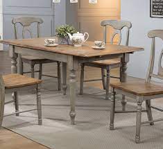 Grover farmhouse wood 7 piece dining set. Barnwell Farmhouse Table And Chair Set