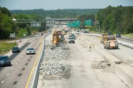 Crews Rebuild Portion Of I 40 I 440 In N C Construction