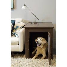 Ecoflex Dog Crate End Table Russet Medium 36 L Walmart Com In 2020 Crate End Tables Dog Crate End Table Pet Furniture