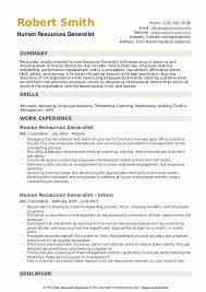Generalist, hr role is responsible for interpersonal, excel, powerpoint, compensation, finance, training, database, recruiting, security, payroll. Human Resources Generalist Resume Samples Qwikresume