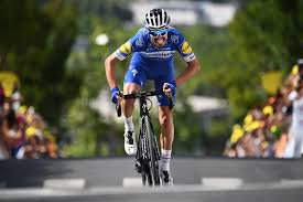 He was just about to win the stage then it started to hail. Julian Alaphilippe Leads Tour De France After A Calculated Climb The New York Times