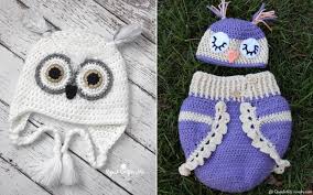 Crochet Owl Baby Hats And Cocoon Sets Free Patterns