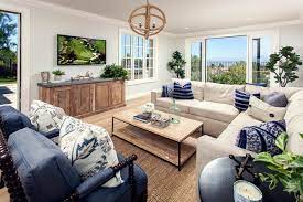 According to c2er (the council for community and economic research), the cost of living in newport beach is estimated to be 148.5% of the national average making it one of the more expensive cities in the us. Newport Coast Staging Coastal Living Room Orange County By Interiors By Jordynn Houzz