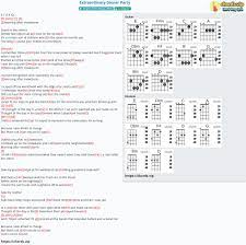 Extraordinary dinner party as written by bradley ryen vander lugt adam david vass. Chord Extraordinary Dinner Party La Dispute Tab Song Lyric Sheet Guitar Ukulele Chords Vip