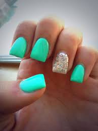Well you're in luck, because. Teal Summer Nails