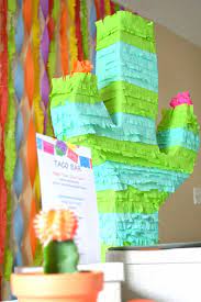 How to make a stained glass cactus! Peachy Cheek How To Make Cactus Pinata Mexican Party Theme Fiesta Party Mexican Fiesta Party