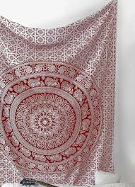 Mandala tapestry bohemian tapestry sunflower tapestry floral medallion tapestry hippie indian boho tapestries for room(multi, 51.2 x 59.1 inches) 4.5 out of 5 stars 33 $19.91 $ 19. Mesmerizing Medallion Tapestry Crafted In Soft Woven Cotton Instantly Adds A Unique Touch Of Boho Charm To Any Liv Tapestry Medallion Tapestry Tapestry Crafts