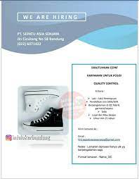 Lamar lowongan ini dengan mudah. Lowongan Kerja Qc Pabrik Makanan Gaji Tinggi Loker Kerja Terbaru 2021