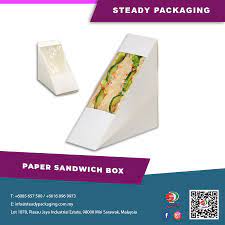 Safe box price in malaysia december 2020. 50pcs Paper Sandwich Box Sandwich Box Kraft Paper Sandwich Wedge Box Sandwich Take Out Container Shopee Malaysia
