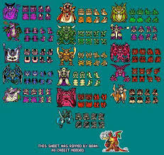 Instead of fighting in battle, terry is able to recruit monsters into his party. Game Boy Gbc Dragon Warrior Monsters Boss Monsters The Spriters Resource Dragon Warrior Monsters Dragon Warrior Game Inspiration
