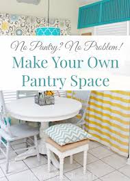 In the bathroom, there are many. No Pantry No Problem Food Storage Ideas Mom 4 Real