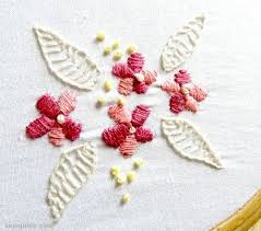 This listing is for a complete wildflowers embroidery kit that includes the following: 10 Super Easy Flower Embroidery Designs Sew Guide