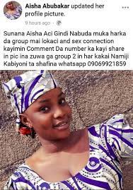 Aisha aci gindi gindi is on facebook. Weeder Wf001 On Twitter Ladies And Gentlemen Aisha Aci Gindi Aka Makauniya Https T Co T8bbrcgbia