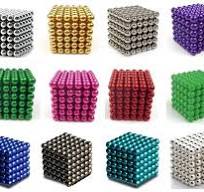 Magnetic Toy Colorful 5mm Neodymium Neocube Magnet Bucky Balls