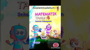 Muat turun pdf untuk memudahkan rujukan. Pengenalan Kandungan Buku Teks Matematik Tahun 6 Dan Jom Kenali Kalkulator 26 1 21 Youtube
