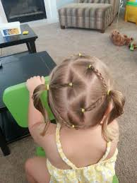 Add A Lil Design To Your Tots Piggys Kids Hairstyles Hair Styles Cute Hairstyles For Kids