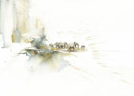 Morning Gold Elephants At Kafue Zambia Watercolour By Annika Funke Www Annikafunke Com Watercolor Watercolour Wil Wildlife Art Art Abstract Artwork