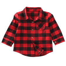 Us 5 21 5 Off Boy Tops Blouse Cotton Autumn Casual Clothes Child Kids Boys Girls Long Sleeve Plaid 1 7t In Blouses Shirts From Mother Kids On