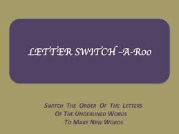 While playing, your kid will get some essential spelling and vocabulary. Letter Switch A Roo Youtube