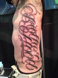 Artwork By Big Meas Crazy Side Piece Myworldofink Tattoo Lettering Word Tattoos Tattoos