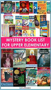 Mystery Book List For Upper Elementary Rockin Resources Upper Elementary Mystery Book Mystery Genre