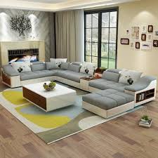 Whether you're looking for a sectional sofa that's traditional or modern, fabric or leather, l shaped or u shaped create a custom sectional. Exclusive Ultramodern Spacious Fabric Sectional Sofa Set In 2021 Modern Sofa Living Room Sofa Set Designs Living Room Sofa Design