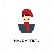 Sorry we couldn't find any matches for artist. Male Artist Artistic Designer Icon Color Art Concept Symbol Royalty Free Cliparts Vectors And Stock Illustration Image 108988427