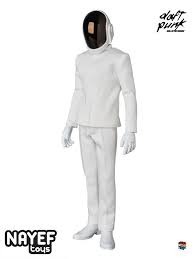 The two became interested in dance music after going to a club in 1992. Rah Daft Punk White Suit Ver Guy Manuel De Homem Christo Nayeftoys