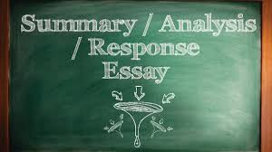 This tool is provided for your convenience only. How To Write A Summary Analysis And Response Essay Paper With Examples Owlcation