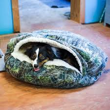 Great savings & free delivery / collection on many items. Untamed Camouflage Snoozer Luxury Cozy Cave Dog Bed 28 Colors Fabrics 3 Sizes