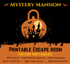 These games are both exciting adventures and a great team game. Kids Escape Room