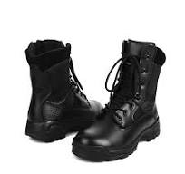 RAMEMO Combat Boots, Men's Tactical Boots, Military Shoes, Waterproof,  Large Size, Cowhide Leather, Anti-Slip, Shock Absorption, Lace-Up, Side  Zipper, ...