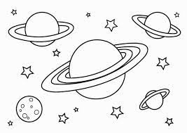 Coloring Page Planets Img 26798 Weltraum Kindergarten Malvorlagen Planeten