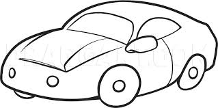 Kids coloring app for boys and girls help to draw, shapes, color and draw cars with glow doodle. How To Draw A Car For Kids Step By Step Drawing Guide By Dawn Dragoart Com