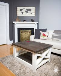 Natural beauty in solid pine. Original X Coffee Table Forest Trek Woodwork