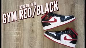 The same classic jordan 1 the world fell in love with, but with a lower cut. The Jordan 1 Mid Crimson Tint Toe Is Fire Youtube